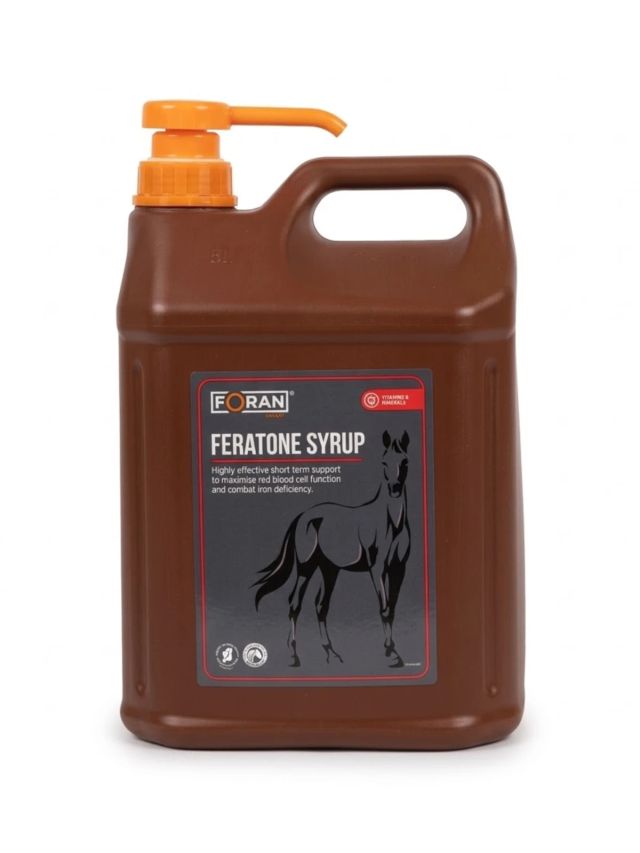 Foran Feratone 5L - płynne żelazo i witaminy B dla koni | Obiegły Equestrian