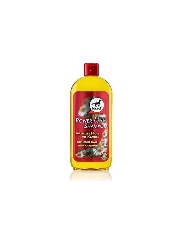 Szampon Leovet Power Shampoo Color Care rumianek dla koni 500 ml