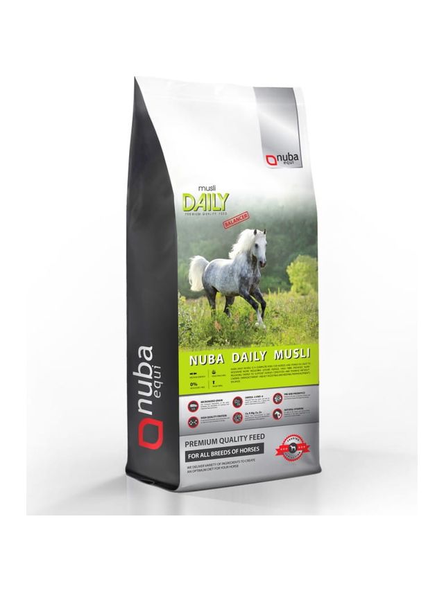 Nuba Daily Musli Balancer 2G 20kg  Pasza dla koni pracujących
