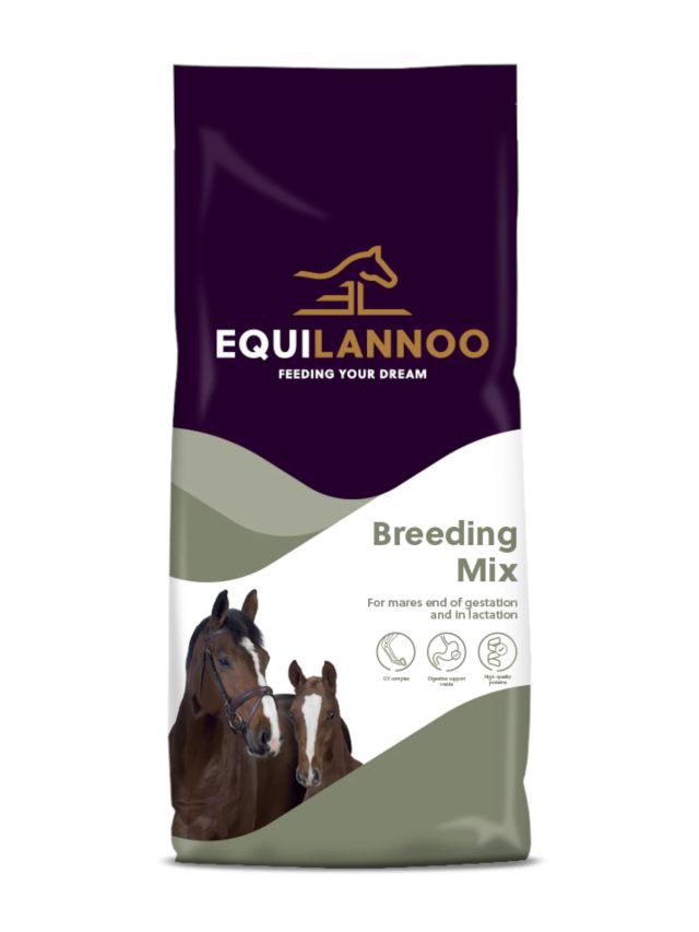 Equilannoo Breeding Mix 20kg, musli z Linamix dla klaczy w końcówce ciąży, w laktacji i dla źrebiąt
