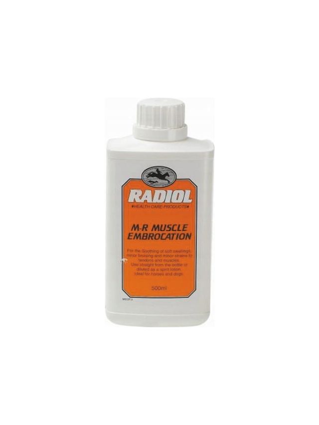 RADIOL M R BONE EMBROCATION na miesnie stawy po wysilku konie psy 0 5 L