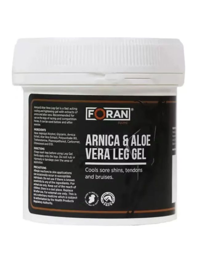 Foran Arnica Aloe Vera Gel 500g - żel łagodzący na stłuczenia i mięśnie konia