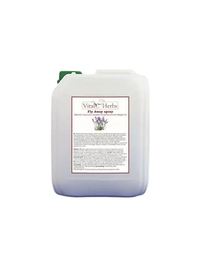 Recharge anti mouches naturel 25 l fly away spray vital herbs