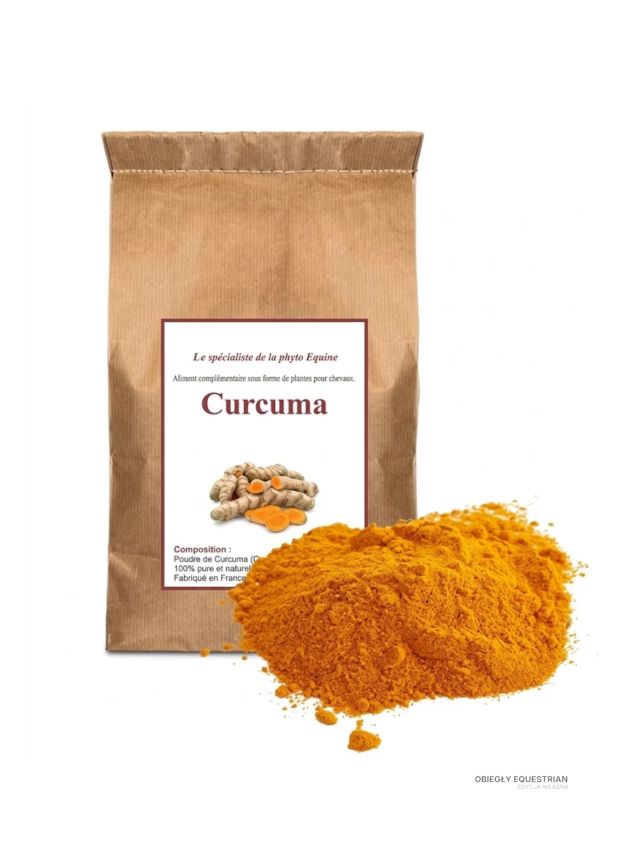 Vital Herbs Curcuma kurkuma 1kg - wsparcie stawów i mięśni konia | Obiegły Equestrian