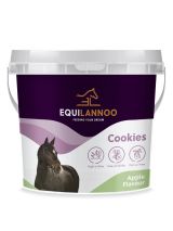 Equilannoo Jabłkowe Smaczki dla koni 1,5 kg – naturalne przysmaki nagradzające