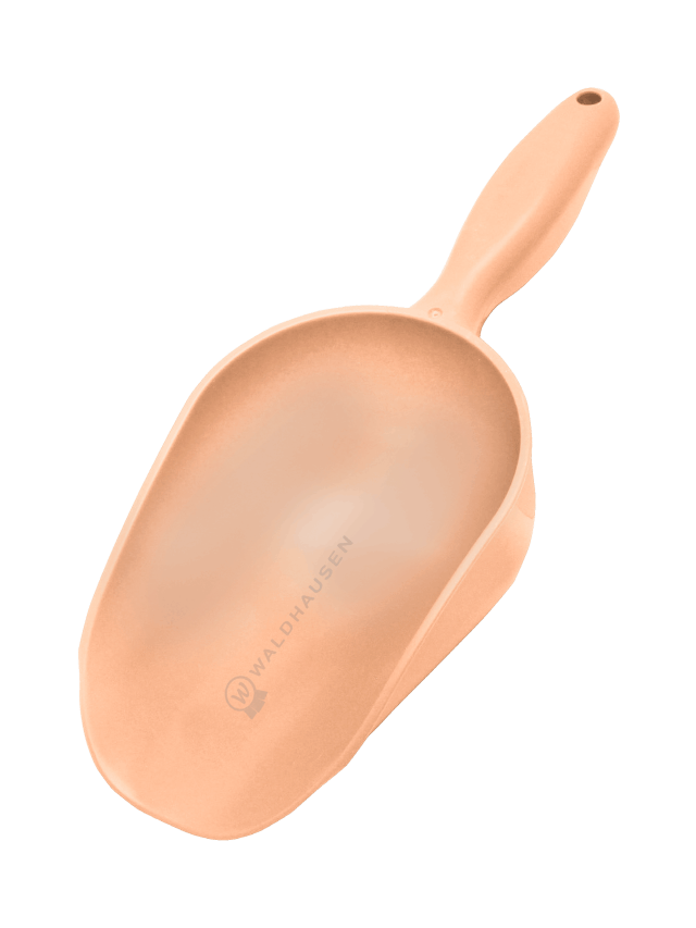 Miarka do paszy. peach 0,5l  Waldhausen