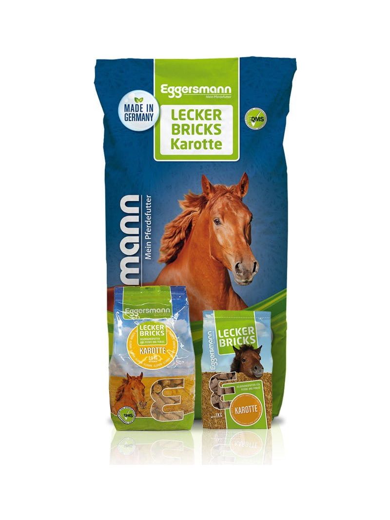 LECKER BRICKS KAROTTE 1KG - CUKIERKI MARCHEWKOWE